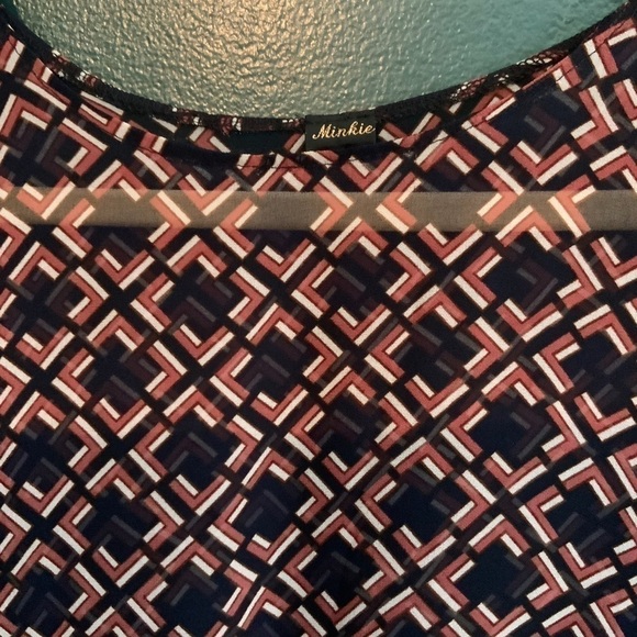 Minkie Unlined long sleeve dress. Made in UK. Sz. M - Picture 9 of 12